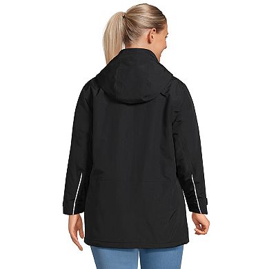 Plus Size Lands' End Squall Waterproof Insulated Winter Jacket
