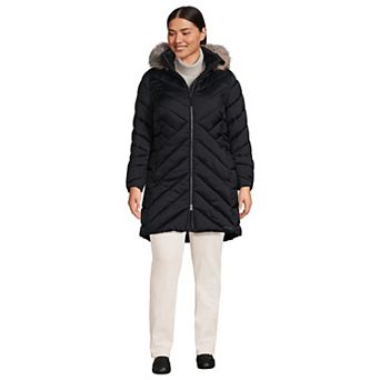 Plus Size Lands' End Insulated Cozy Fleece-Lined Winter Coat