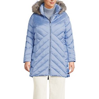Plus Size Lands' End Insulated Cozy Fleece-Lined Winter Coat