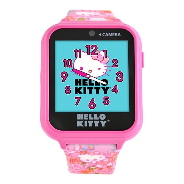 Clock and wall clock Hello Kitty Rubber Clock Sanrio Character Connectors  points exchange prize, Goods / Accessories