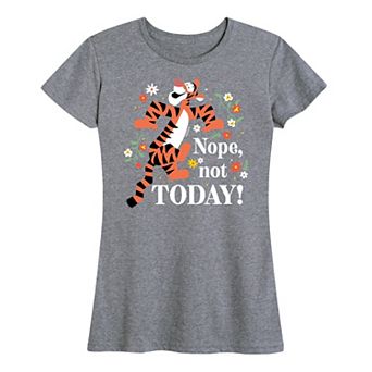 Women's Disney's Winnie The Pooh Tigger Nope Not Today Graphic Tee