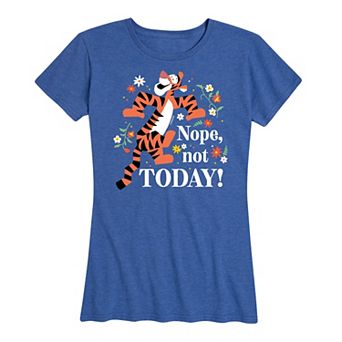 Women's Disney's Winnie The Pooh Tigger Nope Not Today Graphic Tee