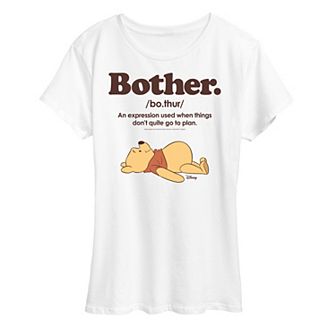 Women's Disney's Winnie The Pooh Bother Graphic Tee