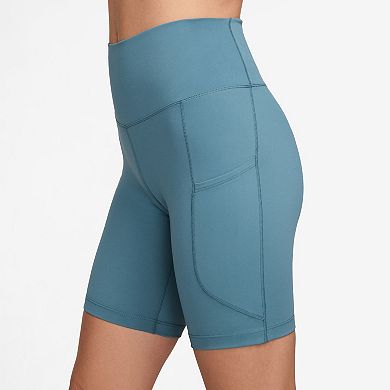 Women's Nike One 8-in. High-Waisted Pocketed Biker Shorts