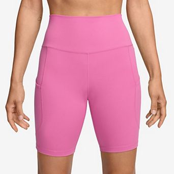 Women's Nike One 8 in High-Waisted Pocketed Biker Shorts