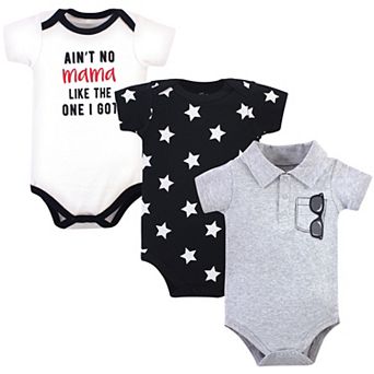 Little Treasure Baby Boy Cotton Bodysuits 3 pk My Mama