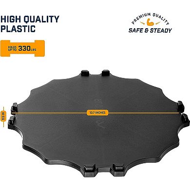 Alpcour Bike Trainer 4-Tier Riser Block Extender