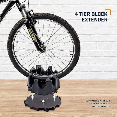 Alpcour Bike Trainer 4-Tier Riser Block Extender