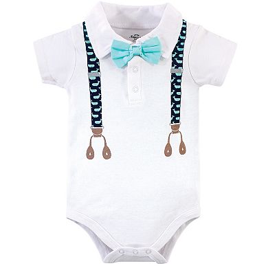 Baby Boy Cotton Bodysuits 3pk