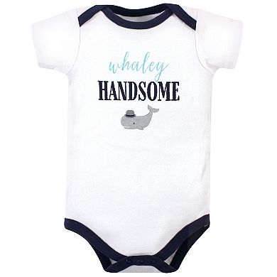 Baby Boy Cotton Bodysuits 3pk