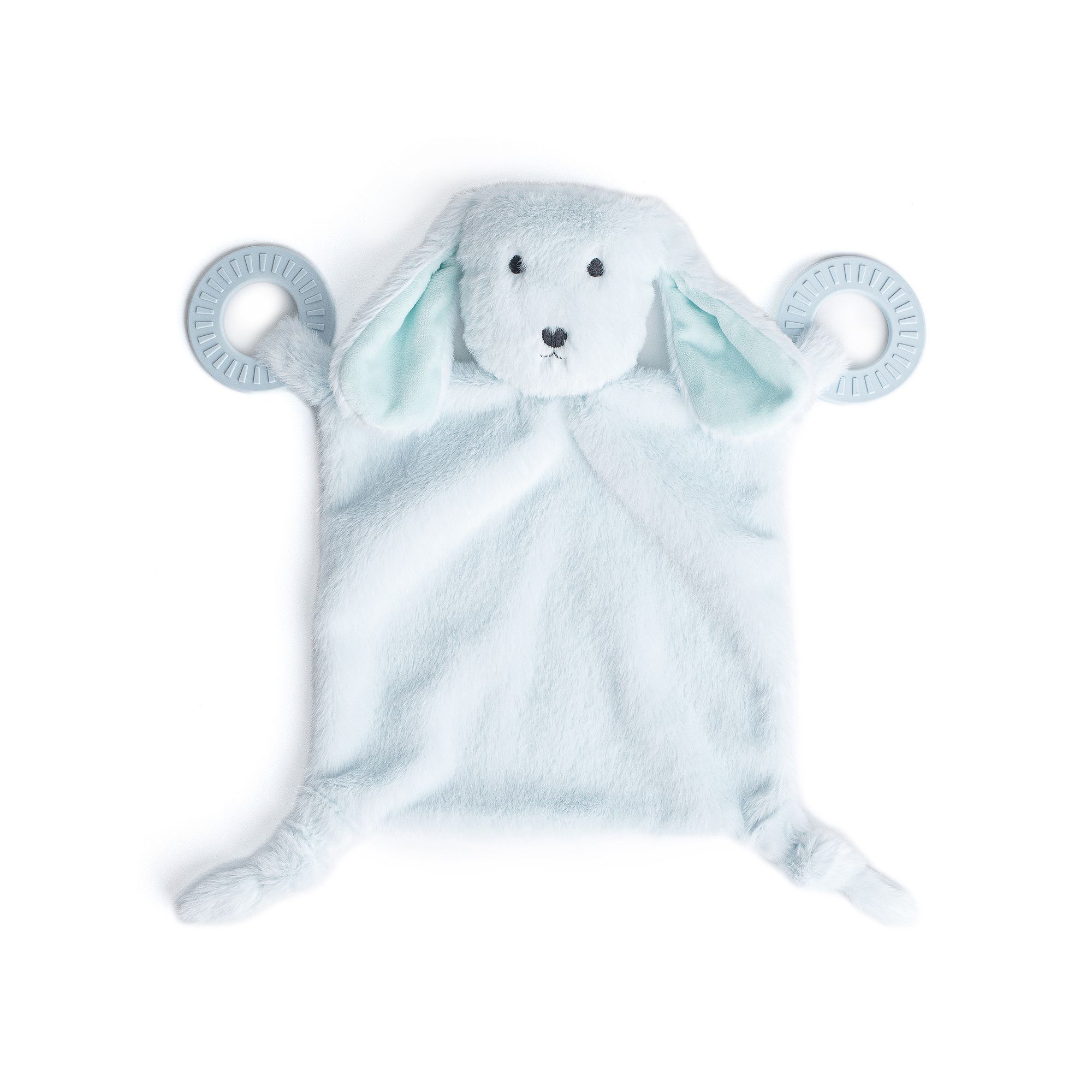 Bella Tunno Plush Teether Buddy, Blue