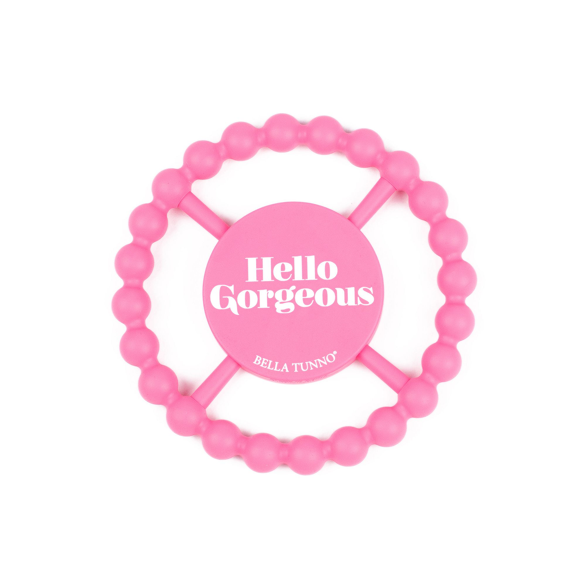 Bella Tunno Silicone Teether, Hello Gorgeous