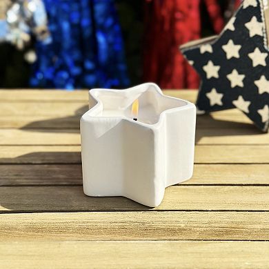 Celebrate Together Americana 3.1-oz. Mini Star Lilac Fields Candle Jar
