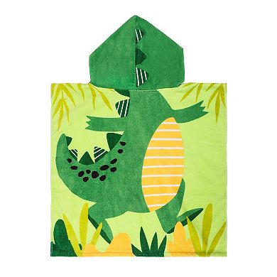 The Big One Kids™ Dinosaur Hooded Towel Poncho