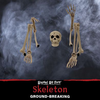 Ground Breaking Skeleton Garden Stakes Outdoor Halloween Lawn Decor