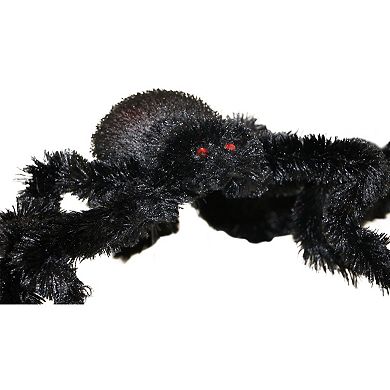 3-Piece Light Up Spider Stakes Halloween Decoration