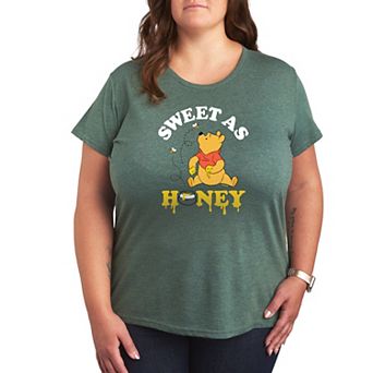 Disney's Winnie The Pooh Plus Sweet As Honey Graphic Tee