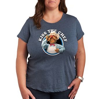 Disney's The Muppets Plus Kiss The Chef Graphic Tee