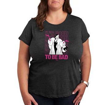 Disney's The Little Mermaid Ursula Plus It's Good To Be Bad Graphic Tee
