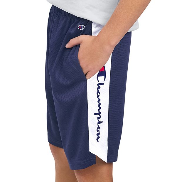 Boys 8-20 Champion® Mesh Paneled Athletic Shorts