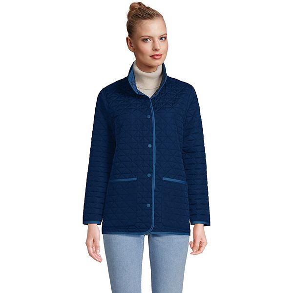 Petite Lands' End Insulated Reversible Barn Jacket