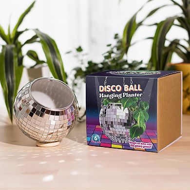 Bubblegum Stuff 6-in. Disco Ball Hanging Planter