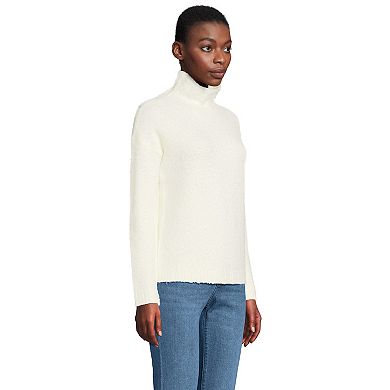 Women's Lands' End Teddy Cowlneck Sweater