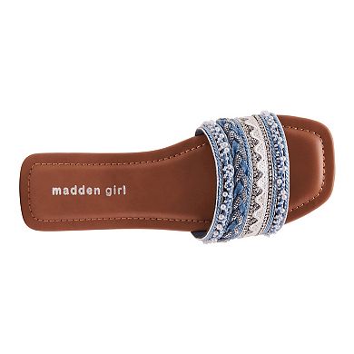 madden girl Thread Women's Slide Sandals