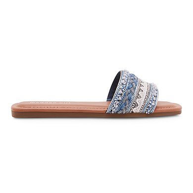 madden girl Thread Women's Slide Sandals