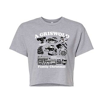 Juniors' National Lampoon's Christmas Vacation Griswald Graphic Tee