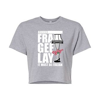 Juniors' A Christmas Story Fra Gee Lay Graphic Tee