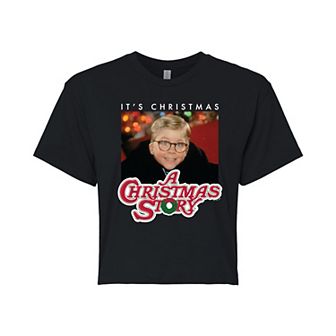 Juniors' A Christmas Story Ralphie Graphic Tee