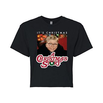 Juniors' A Christmas Story Ralphie Graphic Tee