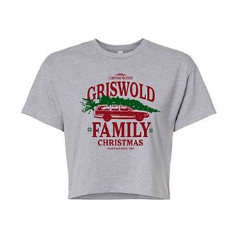 Juniors' National Lampoon's Christmas Vacation Griswold Graphic Tee