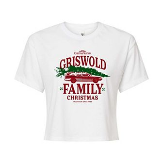 Juniors' National Lampoon's Christmas Vacation Griswold Graphic Tee