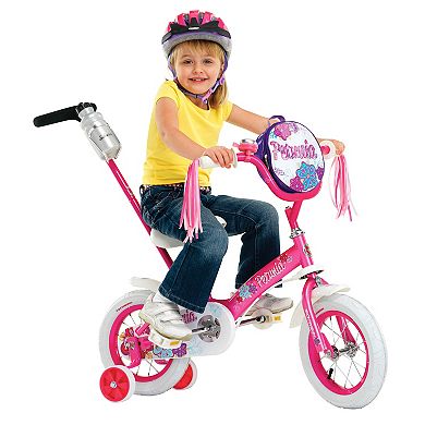 Schwinn Girls Petunia Steerable 12-Inch Kids Bike