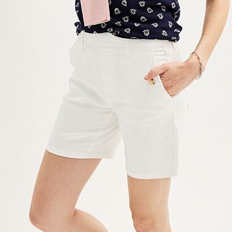 Women's Croft & Barrow® Modern Pull-On Shorts