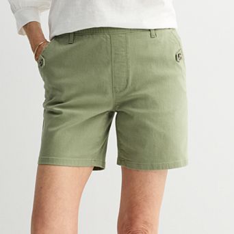 Women's Croft & Barrow® Modern Pull-On Shorts