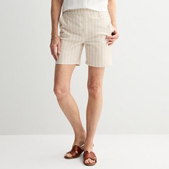 Women's Croft & Barrow® Modern Pull-On Shorts