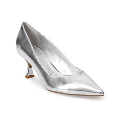 Kohls womens silver dress shoes hotsell