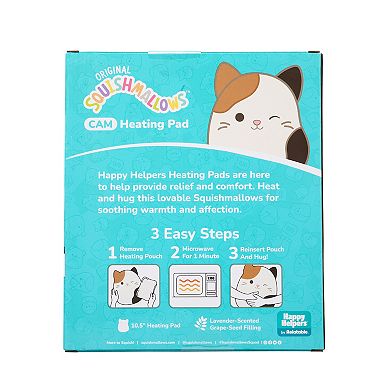 Squishmallows Cat Lavender Heating Pad