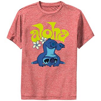 Disney's Lilo & Stitch Boys 8-20 Aloha Upside Down Stitch Performance Tee