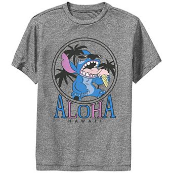 Disney's Lilo & Stitch Boys 8-20 Ice Cream Eater Stitch Performance Tee