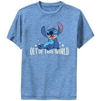 Disney's Lilo & Stitch Boys 6-20 Out Of This World Stitch Performance Tee