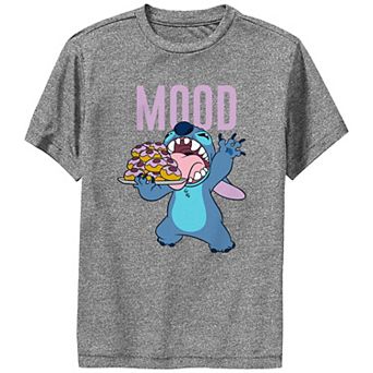 Disney's Lilo & Stitch Boys 8-20 Eating Mood Stitch Performance Tee