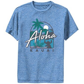 Disney's Lilo & Stitch Boys 8-20 Aloha Kauai Stitch Performance Tee