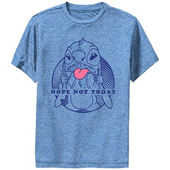 Disney's Lilo & Stitch Boys 6-20 Not Today Attitude Stitch Performance Tee