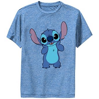 Disney's Lilo & Stitch Boys 8-20 Surprised Looking Stitch Performance Tee