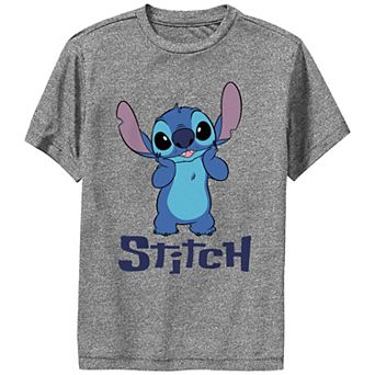 Disney's Lilo & Stitch Boys 8-20 Surprised Stitch Performance Tee
