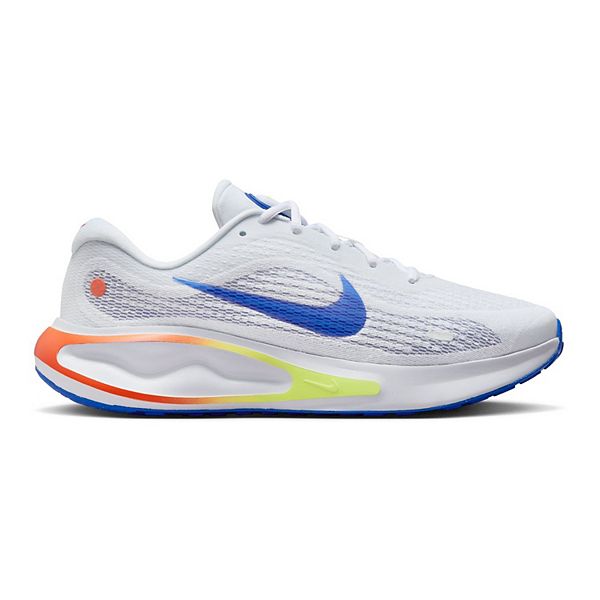 Nike Journey Run Men's Road Running Shoes - Gray Blue White (11)